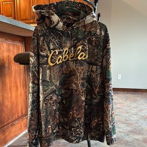 Cabela's Woodland Camouflage Hoodie